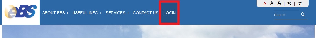 New position for login